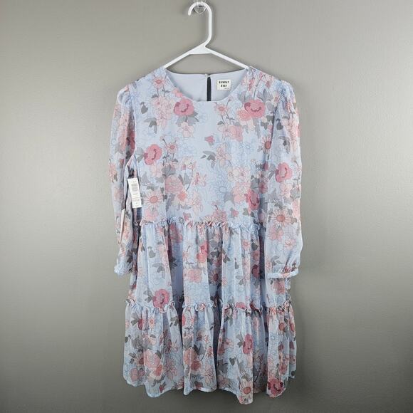 Aritizia Sunday Best Lillian Floral Dress Size Small - Picture 1 of 9